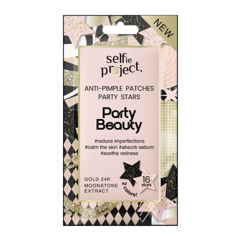 Selfie Project Náplasti na akné Anti-pimple Party beauty 16 ks