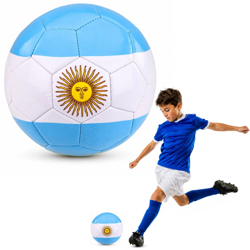 Tréninkový fotbalový míč Argentína, velikost 5 (22 cm)