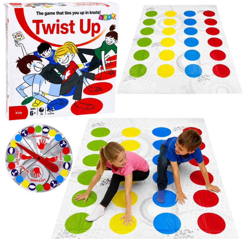 Rodinná pohybová hra Twist s podložkou a ruletou