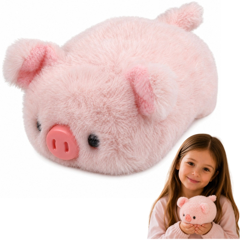 Plyšové prasátko růžové 16 cm - 1 kus