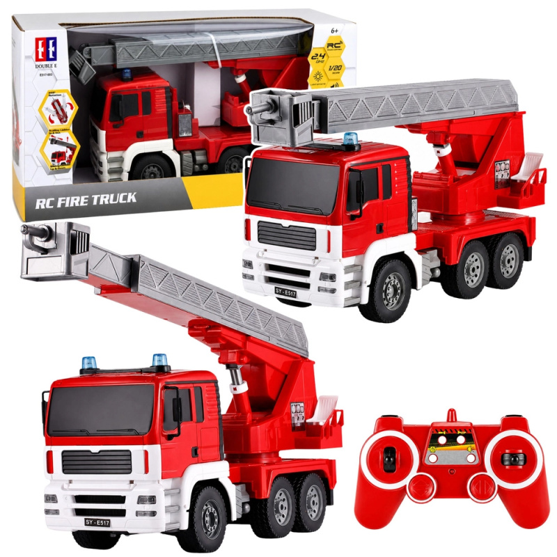 RC hasičské auto 1:20 s otočným výsuvným ramenem 660°