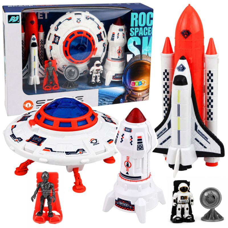 Tomido Vesmírná sada UFO Raketa Kosmonaut