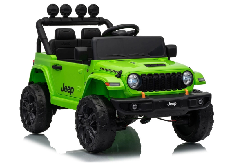 Jeep Rubicon elektrické autíčko 24 V zelené