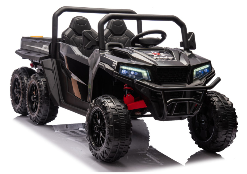 Tomido Elektrické autíčko XB-1038A 6 kol 4x4 Černé