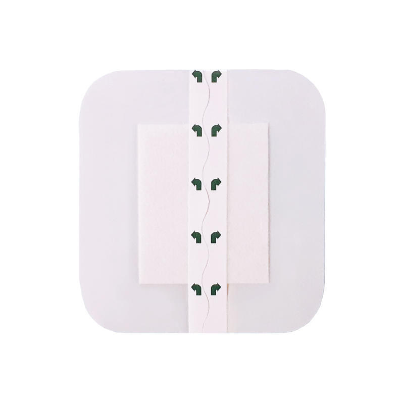 ZARYS International Group elastoDERM PAD fóliové krytí s centrální absorpční vložkou s třístupňovým typem aplikace, sterilní, 9x10 cm, 50ks