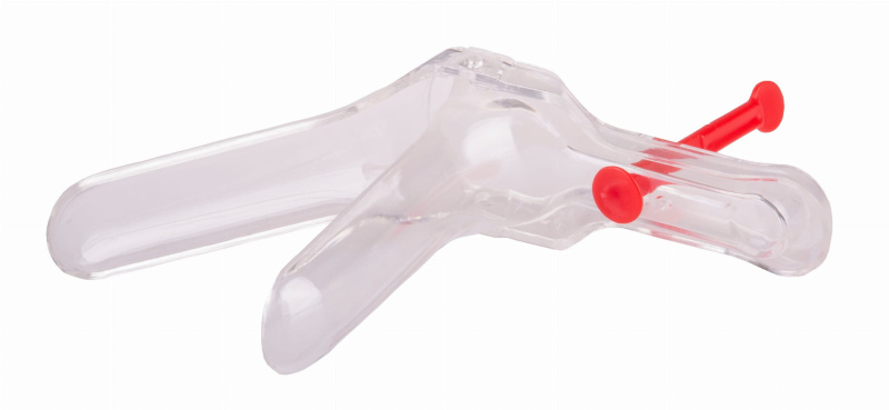 ZARYS International Group Gynekologické zrcadlo jednorázové vel. M, 26 mm, červený kolík, 1ks