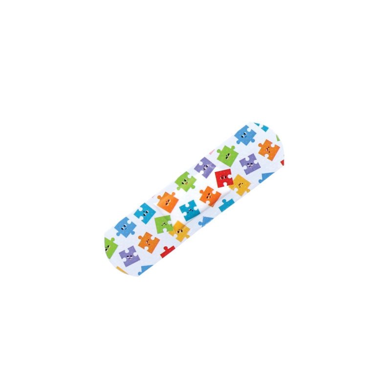 VitaHealth by ZARYS VitaHealth elastoKIDS barevné dětské náplasti, nesterilní, 7,2 x 1,9 cm, 100ks