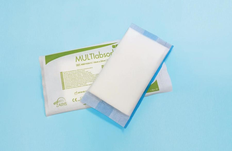 ZARYS International Group MULTIAbsorb S Absorpční náplast, 20x25cm, 15ks, sterilní