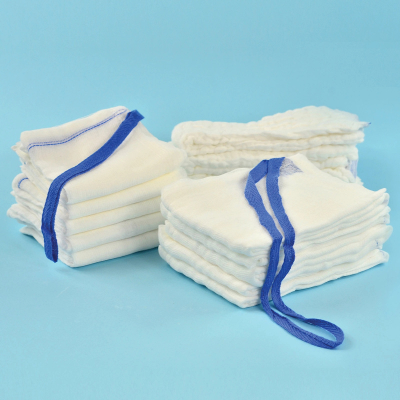 ZARYS International Group SERVI lux - Břišní rouška z gázy s RTG kontr. vláknem, nesterilní, předepraná, 20N, 4W, 45x45cm (20ks)