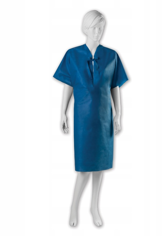 ZARYS International Group Porodní plášť pro pacientku, S-XXL, nesterilní, 10ks /bal Velikost: S