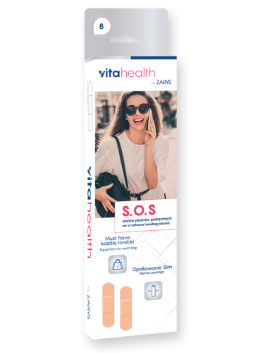 VitaHealth by ZARYS VitaHealth - S.O.S. Sada praktických náplastí do kabelky / batohu, 8ks