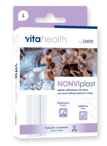VitaHealth by ZARYS VitaHealth - NONVIplast Jemná náplast ke stříhání + Nůžky