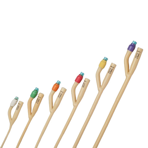 ZARYS International Group Katetr Foley 2cestný, latex potažený silikonem, sterilní, ventil plast, balónek 30-50 ml, 400 mm, 10ks Varianta: CH26/400mm (růžový)