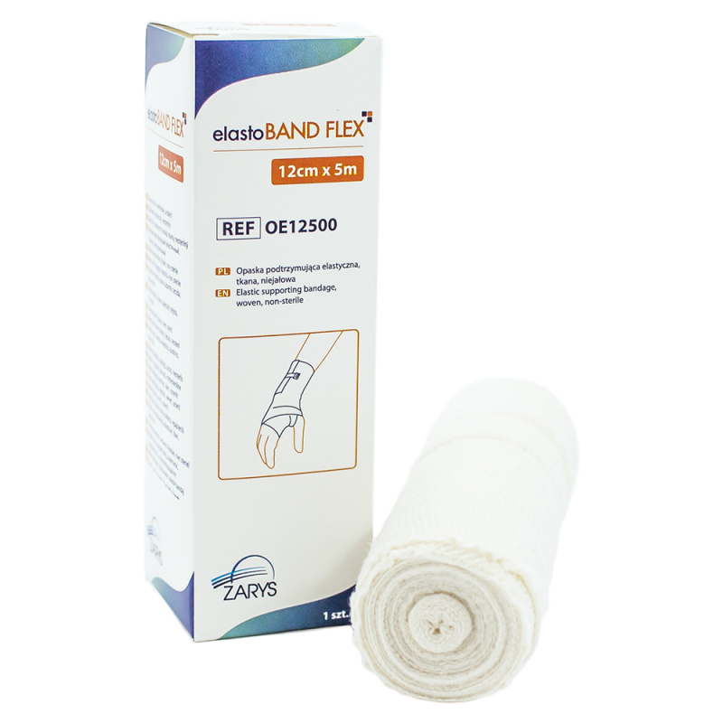 ZARYS International Group ElastoBAND Flex Elastický podpůrný obvaz, tkaný, nesterilní 10cm x 5m