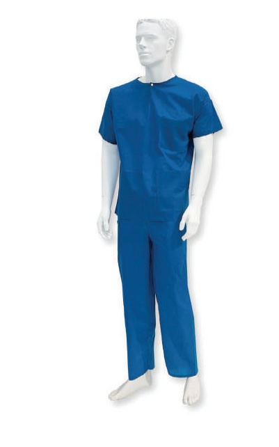 ZARYS International Group Operační košile s krátkým rukávem, XS-4XL, netkaná, nesterilní (jednorázové) Velikost: XS
