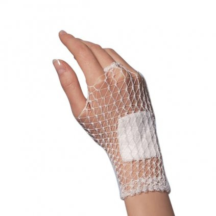 ZARYS International Group Elastický tubulární síťový obvaz ElastoNET (2/ruka, palec), 1 m