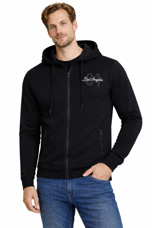 Ventus - Pánská mikina s kapucí - M-519 Černá