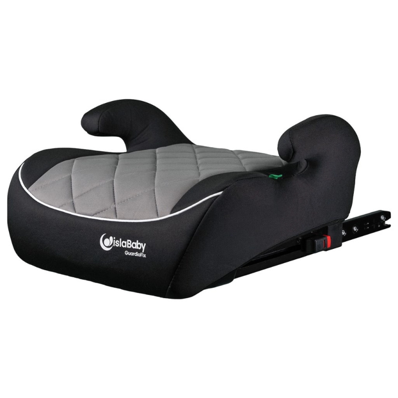 IslaBaby GuardioFix podsedák do auta s ISOFIX 125–150 cm, šedý