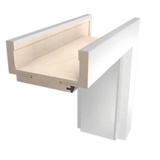 Obložková zárubeň DRE 60 cm, výška 210 pro tloušťku stěny 10-12 cm pravá O2BM60P210