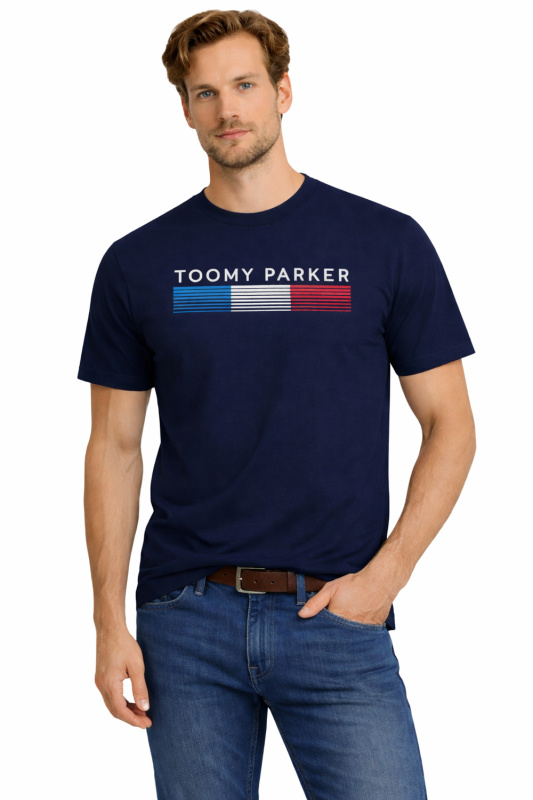 Pánské tričko Jumper 3005, námořnická modrá