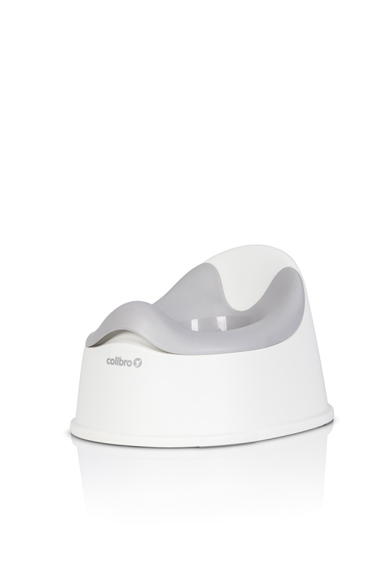 Colibro Dětský nočník, ergonomický Solo cool – šedý, bílý