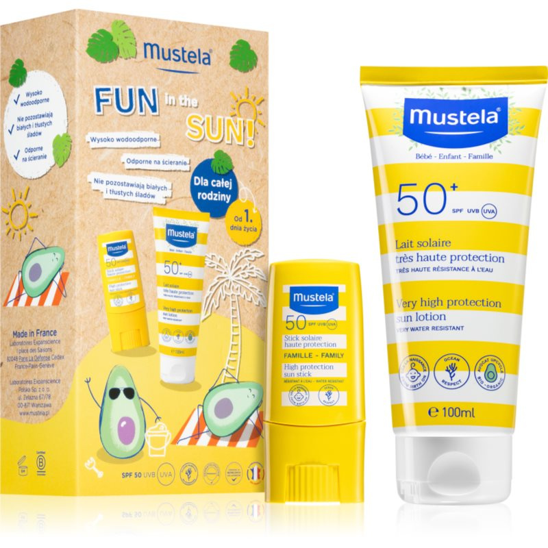 Mustela Sun Fun in the Sun! dárková sada pro děti od narození