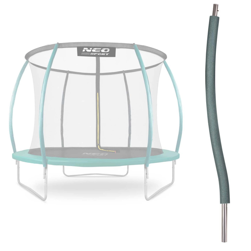 Neo-Sport spodní díl sloupku k trampolíně typu C 8–14 ft zelený