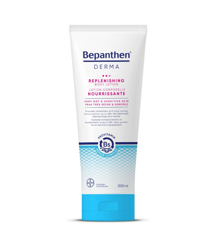 Bepanthen Derma Hloubkově vyživující tělové mléko 200 ml