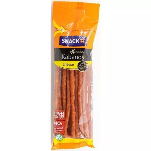 Snack !T kabanos exclusive se sýrem 120g