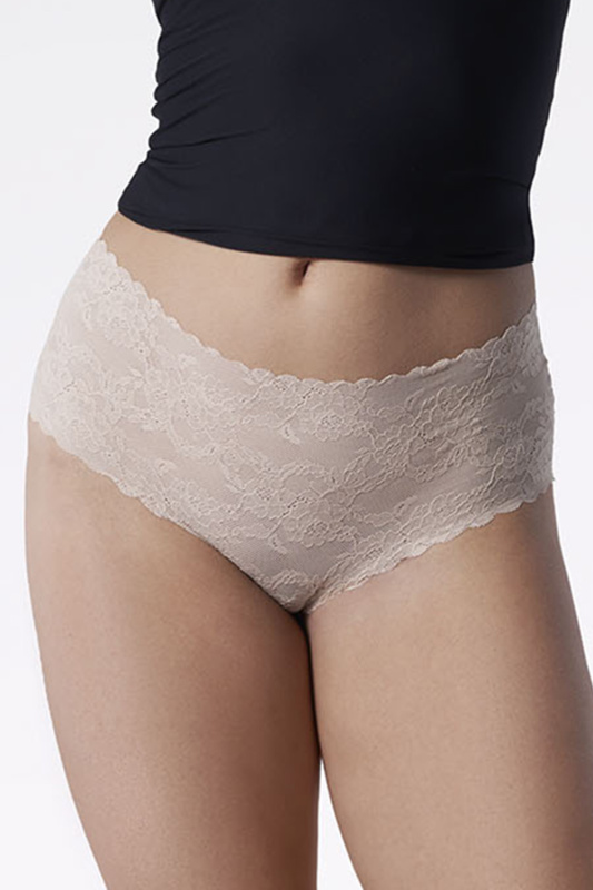 Kalhotky Julimex Lingerie Bellie Maxi Barva: Béžová, Velikost: XL