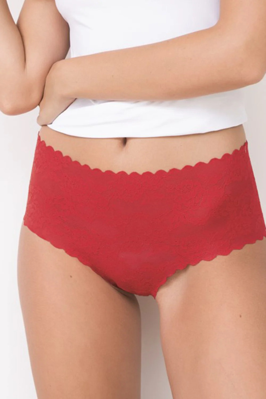 Kalhotky Julimex Bellie Maxi Barva: Červená, Velikost: L