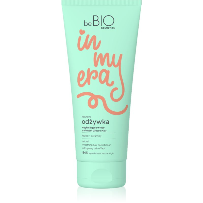 beBIO In My Era Natural Smoothing uhlazující kondicionér pro lesk a hebkost vlasů 200 ml