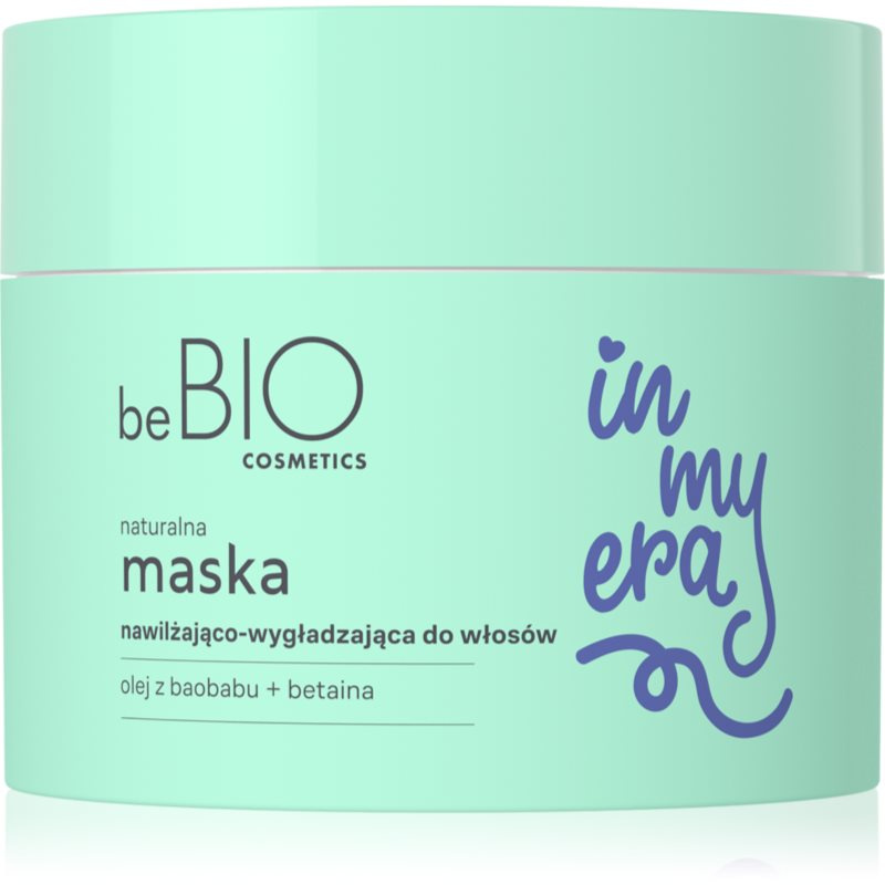 beBIO In My Era Moisturizing & Smoothing hloubkově hydratační maska pro uhlazení vlasů 250 ml