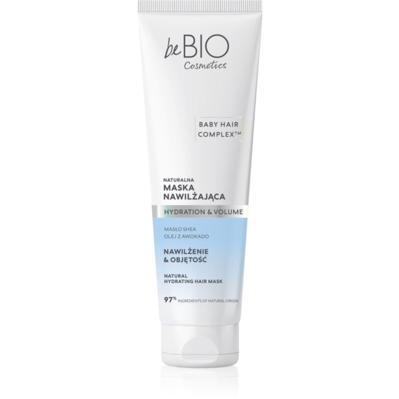 beBIO Baby Hair Complex Hydration & Volume hydratační maska na vlasy pro bohatý objem 150 ml