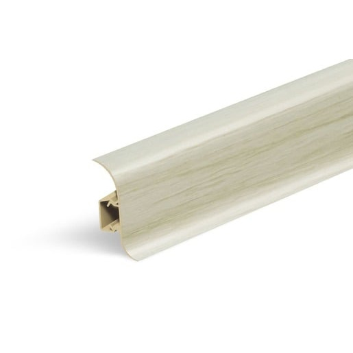 Lišta soklová Naturel javor patina , PVC délka 250 cm, výška hrany 56 mm, NATNGF028