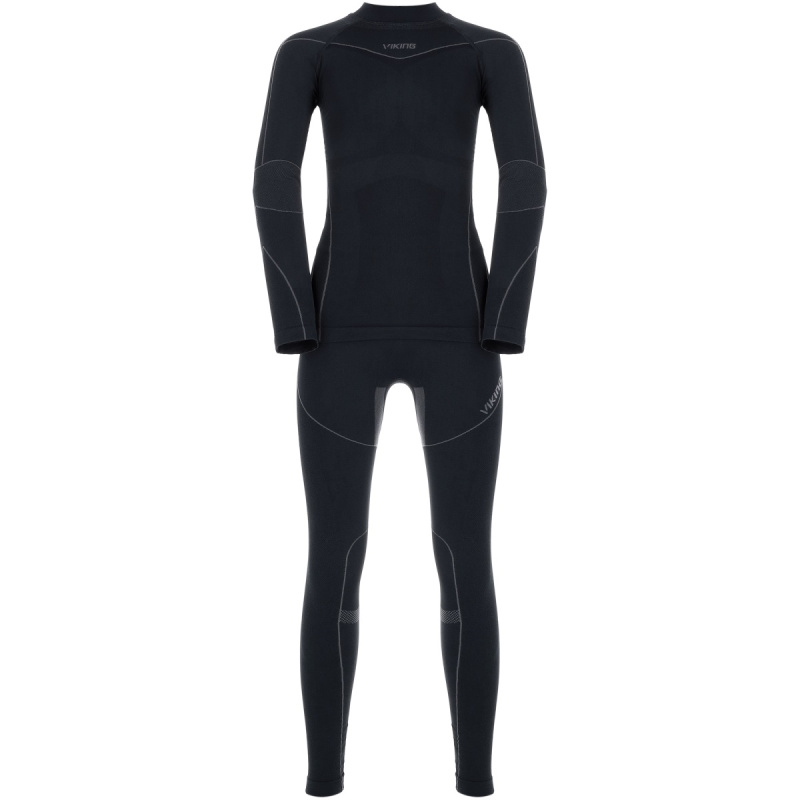 Dětské funkční prádlo VIKING Fliper Set černá Velikost: 140-152