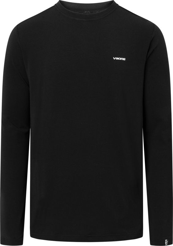 Pánské funkční triko s dlouhým rukávem VIKING Escalante černá Velikost: L