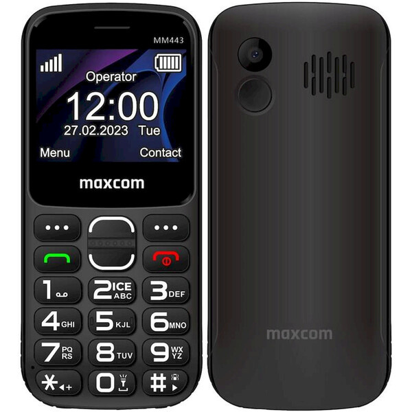 MaxCom MM443 Černá