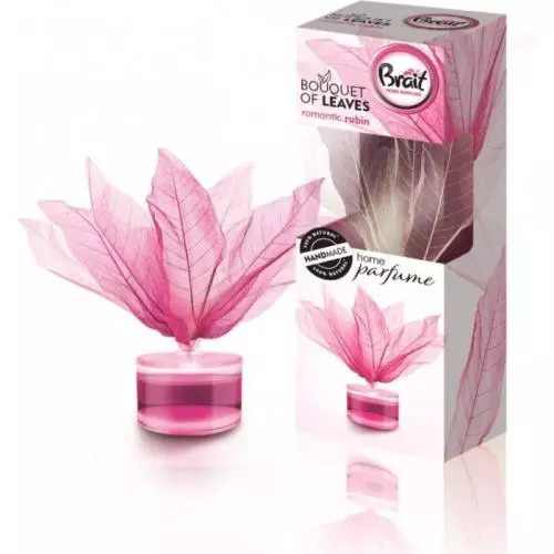 Brait dekorativní difuzér 50ml Leaves Romantic Ruby