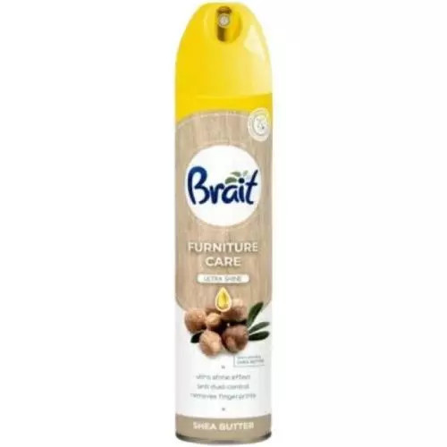 Brait leštěnka na nábytek 300ml Bambucké máslo