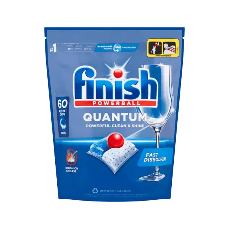 Finish Quantum - kapsle do myčky - 60 kapslí