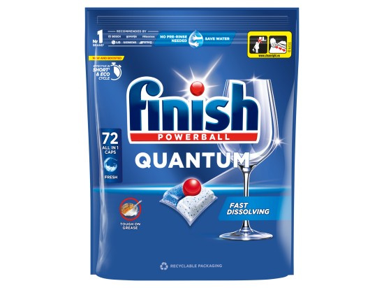 Finish Quantum All in 1 kapsle do myčky nádobí