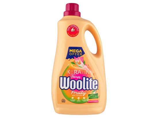 Woolite Keratin Therapy Color Fruity prací prostředek (3,6 l)