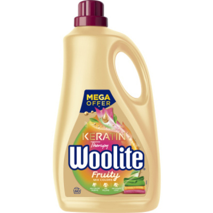 Woolite Keratin Therapy Color Fruity prací prostředek (3,6 l)