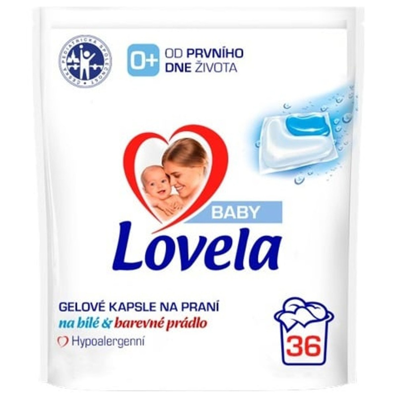 Lovela Baby gelové kapsle na praní