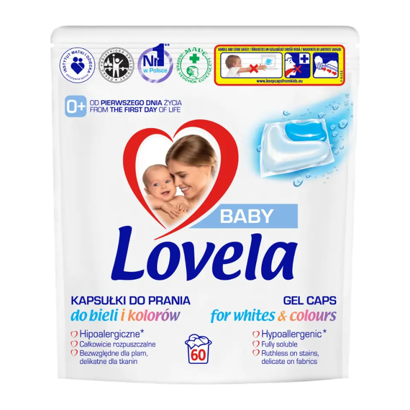 Lovela Baby gelové kapsle na praní