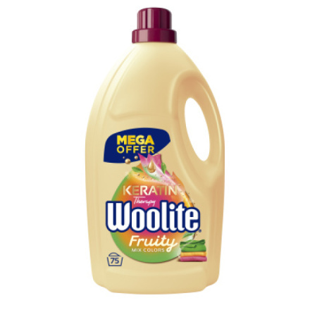 Woolite Keratin Therapy Fruity prací gel na barevné prádlo (4,5 l)