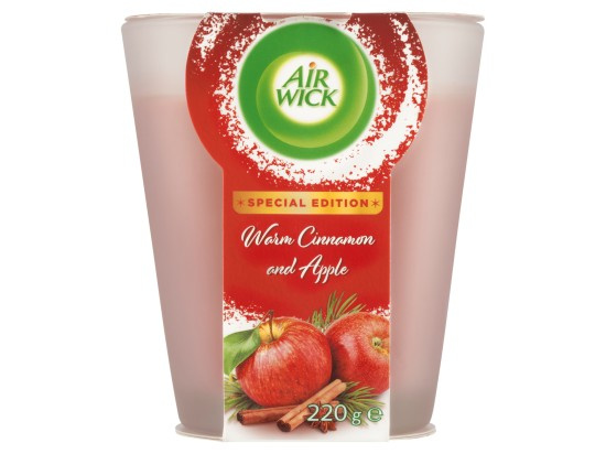 Air Wick Vonná svíčka jablko a skořice