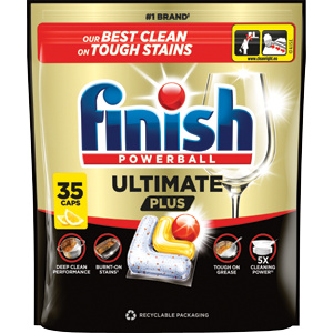 Finish Ultimate Plus Lemon kapsle do myčky nádobí