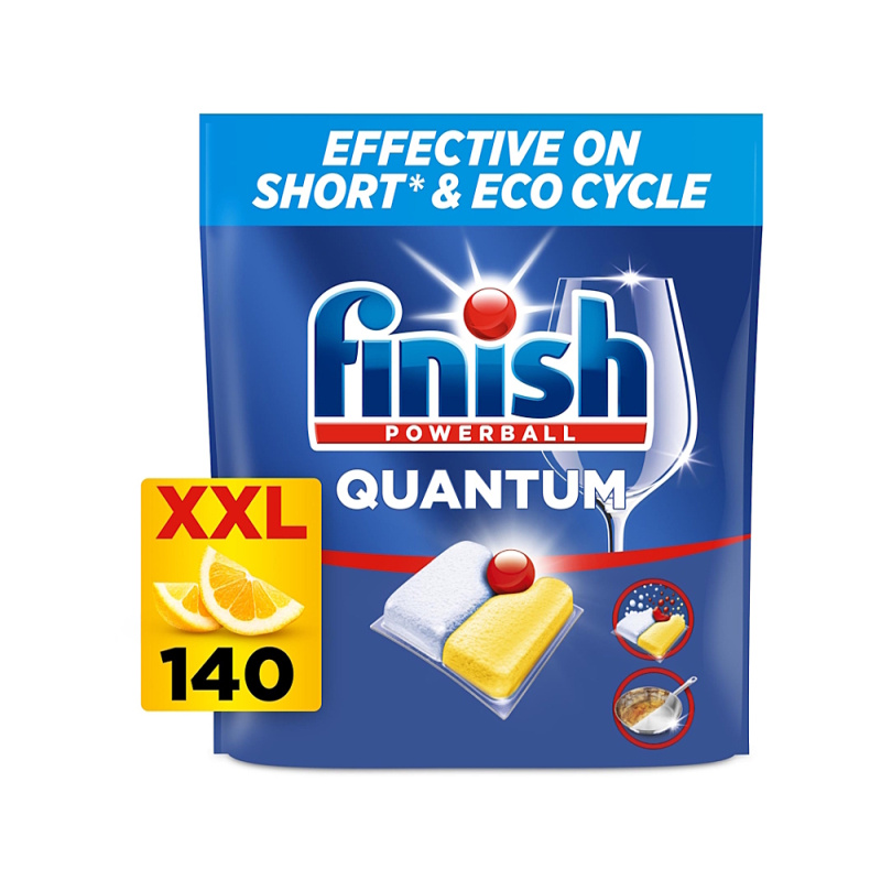 Finish Quantum Lemon kapsle do myčky nádobí